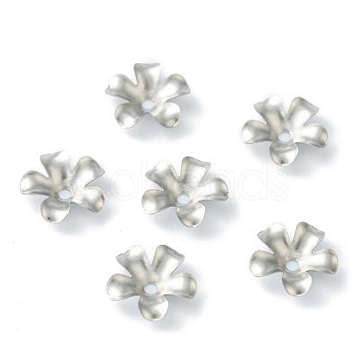 Non-Tarnish 304 Stainless Steel Bead Caps STAS-H149-25P-1