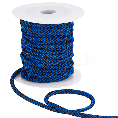 BENECREAT 20 Yards Round Polyester Cords OCOR-BC0005-96C-1