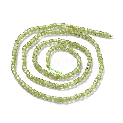 Natural Peridot Beads Strands LS-G-K312-07A-1