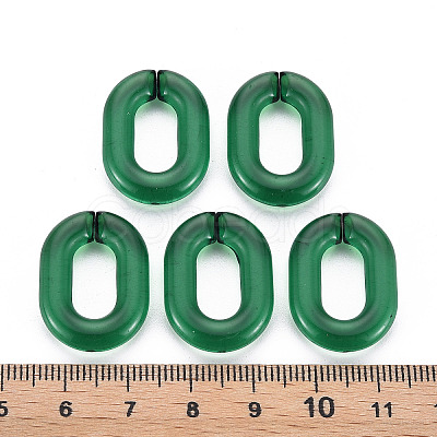 Transparent Acrylic Linking Rings MACR-S373-19-B07-1