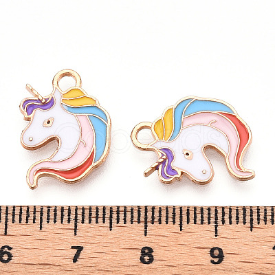 Alloy Enamel Pendants LS-ENAM-T016-07-RS-1