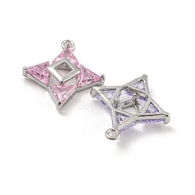 Glass Pendants KK-P258-02P-1