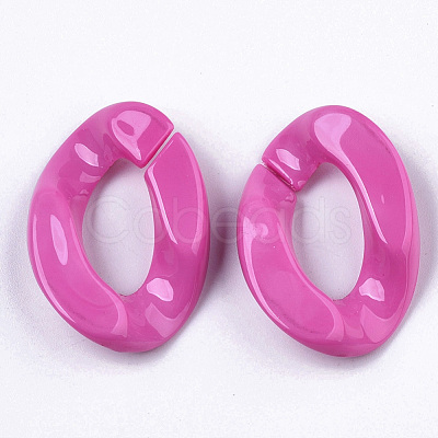 Opaque Acrylic Linking Rings OACR-S036-001B-G07-1