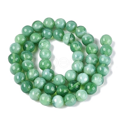 Imitation Lamowork Glass Beads Strands GLAA-Q106-07A-09-1