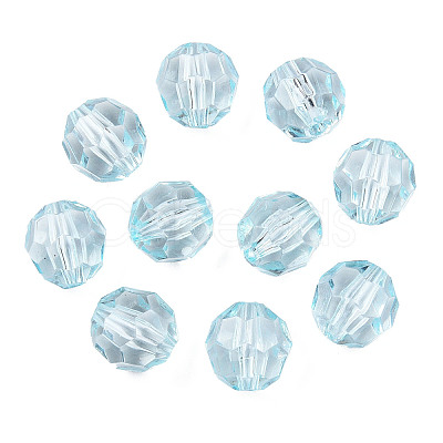 Transparent Acrylic Beads TACR-Q257-12mm-V38-1