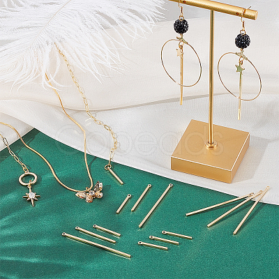 30Pcs 3 Styles Brass Pendants KK-UN0005-57-1