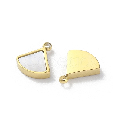 Ion Plating(IP) 304 Stainless Steel Charms STAS-Z099-02G-01-1