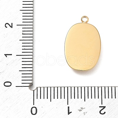Printed 304 Stainless Steel Pendants SA-CBA6BE2-01G-02-1