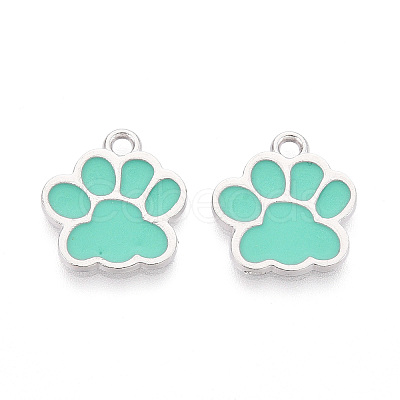 Alloy Enamel Pendants X1-ENAM-YW0006-01P-04-1