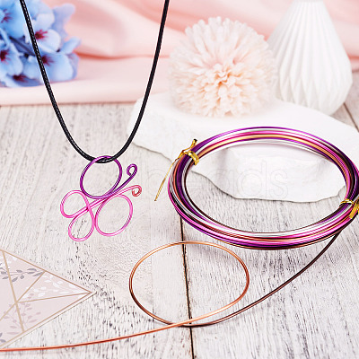 Gradient Color Aluminum Wire AW-TADJ0001-04B-1