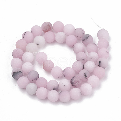 Natural Cherry Blossom Jasper Beads Strands G-T106-275-1