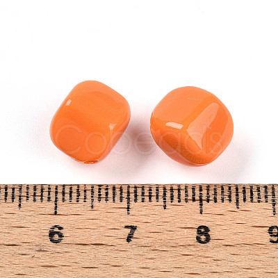Opaque Acrylic Beads SACR-T017-36C-1