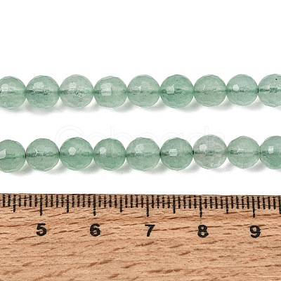 Natural Green Strawberry Quartz Beads Strands GG-CBA0166-A02-6mm-1