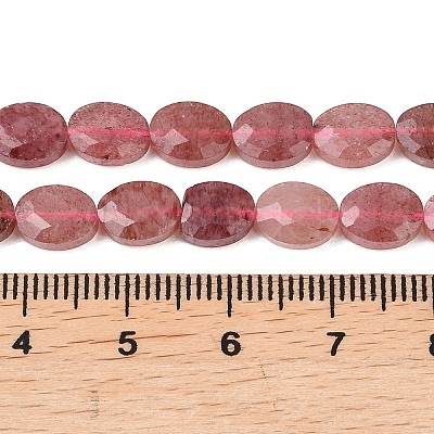 Natural Strawberry Quartz Beads Strands G-H349-A01-14-1