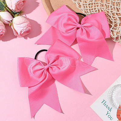 2Pcs Rubber Hair Ties MRMJ-SC0001-49E-1