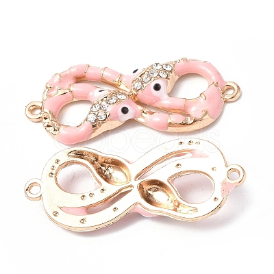 Alloy Enamel Connector Charms ENAM-G214-01G-1