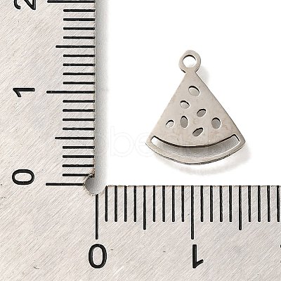 201 Stainless Steel Pendants STAS-R136-01P-08-1
