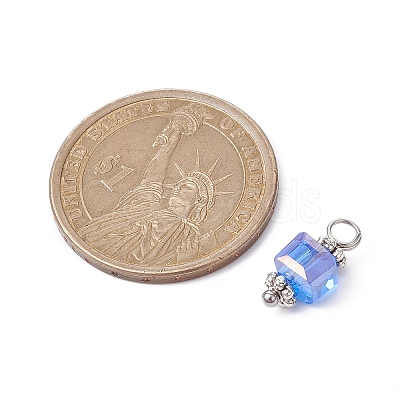 Glass Pendants PALLOY-JF02363-1