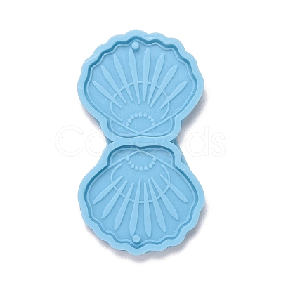 Shell Shape Pendant Silicone Molds DIY-M034-01-1