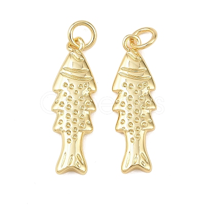 Brass Pendants KK-P339-07G-1