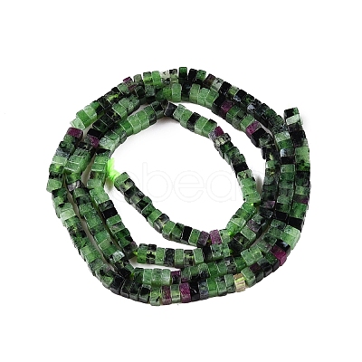 Natural Ruby in Zoisite Beads Strands G-N342-71-1