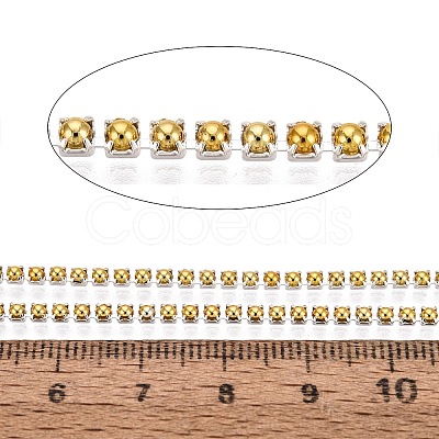 Iron & ABS Plastic Imitation Pearl Tennis Chains CH-Q006-01A-02-1