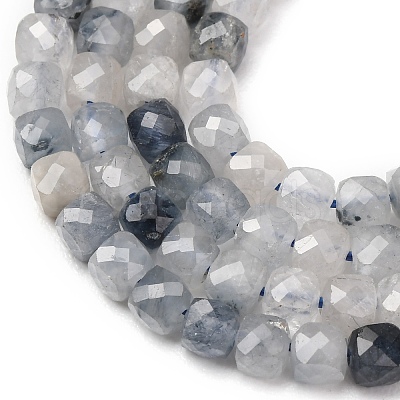 Natura Blue Rutilated Quartz Beads Strands GG-CBA9631-B01-04-1