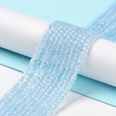 Natural Topaz Crystal Beads Strands G-P514-B02-01-1