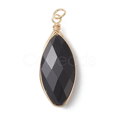 Glass Pendants PALLOY-JF04802-1