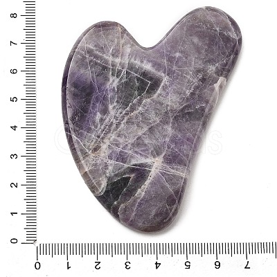 Natural Amethyst Gua Sha Boards G-O203-01-1