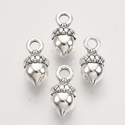 Tibetan Style Alloy Pendants TIBEP-T009-36AS-RS-1