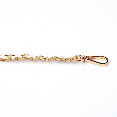 Aluminum Curb Chain Bag Strap FIND-WH0071-65A-1