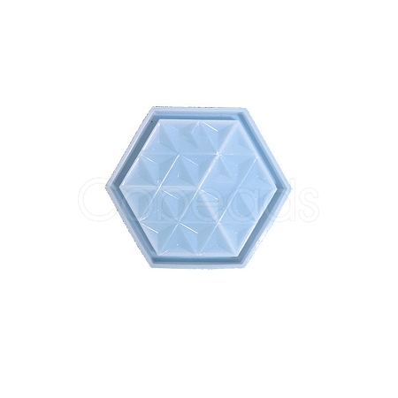 Hexagon Shape Cup Mat Silicone Molds WG13514-04-1