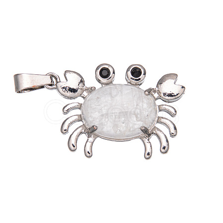 Natural Quartz Crystal Pendants PW-WG77816-10-1
