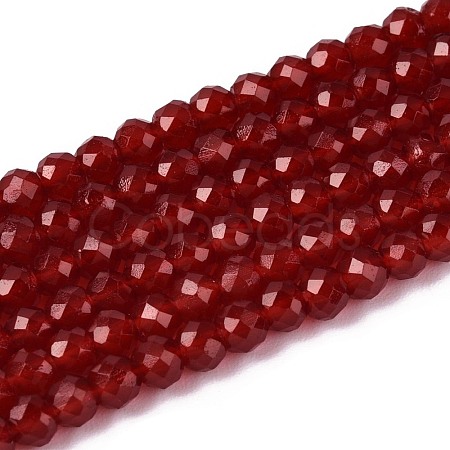 Imitation Jade Glass Beads Strands GLAA-T028-3mm-11A-1