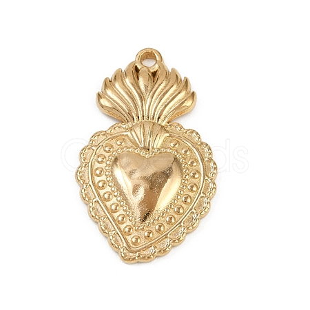 304 Stainless Steel Pendants LS-STAS-P390-02D-G-1