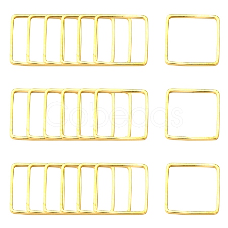 Square Brass Linking Rings X-EC03010mm-G-1