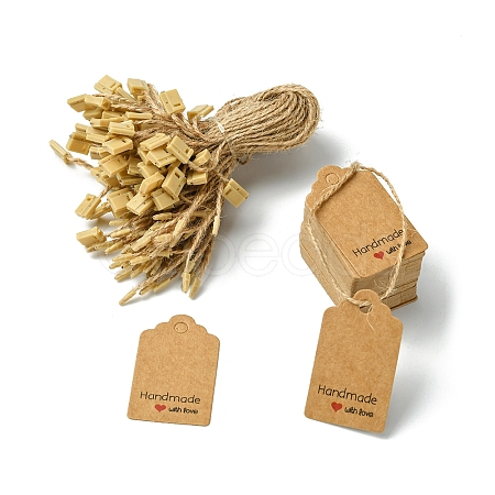 100Pcs Paper Gift Tags CDIS-FS0001-18-1