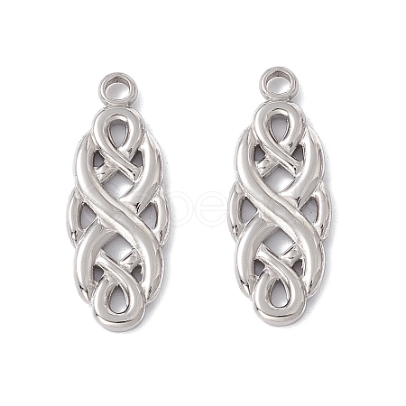 Non-Tarnish 201 Stainless Steel Pendants STAS-K242-11P-1