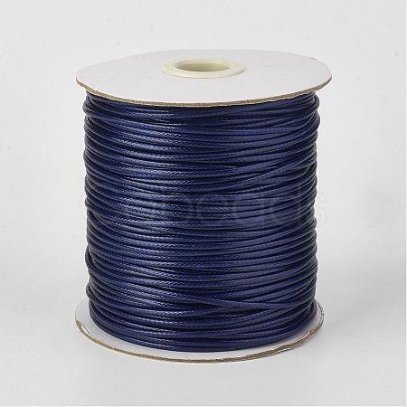 Eco-Friendly Korean Waxed Polyester Cord YC-P002-1mm-1115-1