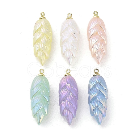 Opaque Acrylic Pendants MACR-C029-09-1