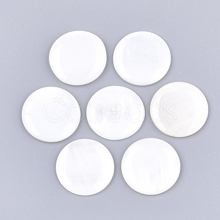Freshwater Shell Cabochons SHEL-T012-14B-1