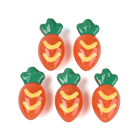 Imitation Jelly Effect Acrylic Beads OACR-N126-11A-1
