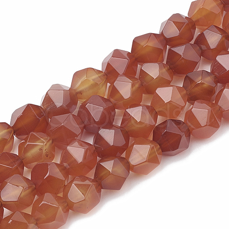 Natural Carnelian Beads Strands G-S332-6mm-005-1