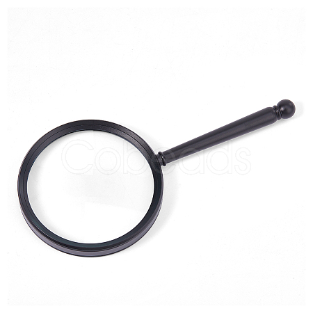 1Pc Aluminum Magnifying Glass AJEW-BC0009-13EB-1