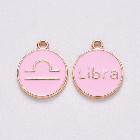 Alloy Enamel Pendants LS-X-ENAM-S124-01B-09K-1
