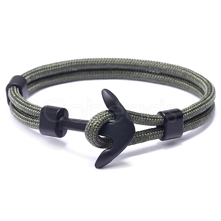 Polyester Cord Multi-strand Bracelets BJEW-F352-05B-03-1