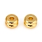 Long-Lasting Plated Brass Spacer Beads, Grooved Beads, Column, Real 18K Gold Plated, 6x3mm, Hole: 1.8mm