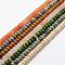 Mixed Natural Gemstone Beads Strands, Rondelle, 6x4mm, Hole: 1mm, about 96~97pcs/strand, 15.3 inch(39cm)