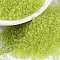 MIYUKI Round Rocailles Beads, Japanese Seed Beads, (RR143) Transparent Chartreuse, 15/0, 1.5mm, Hole: 0.7mm, about 27777pcs/50g